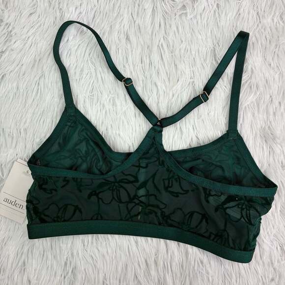 Auden Smooth Unlined Wire-free Racerback Bralette Intimate Women’s XS New - Picture 4 of 8